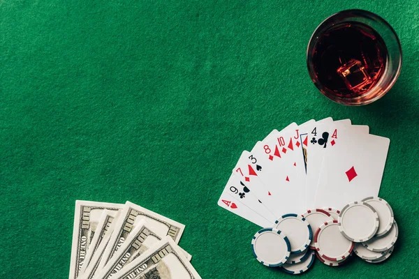 Live baccarat studio screen with mobile interface